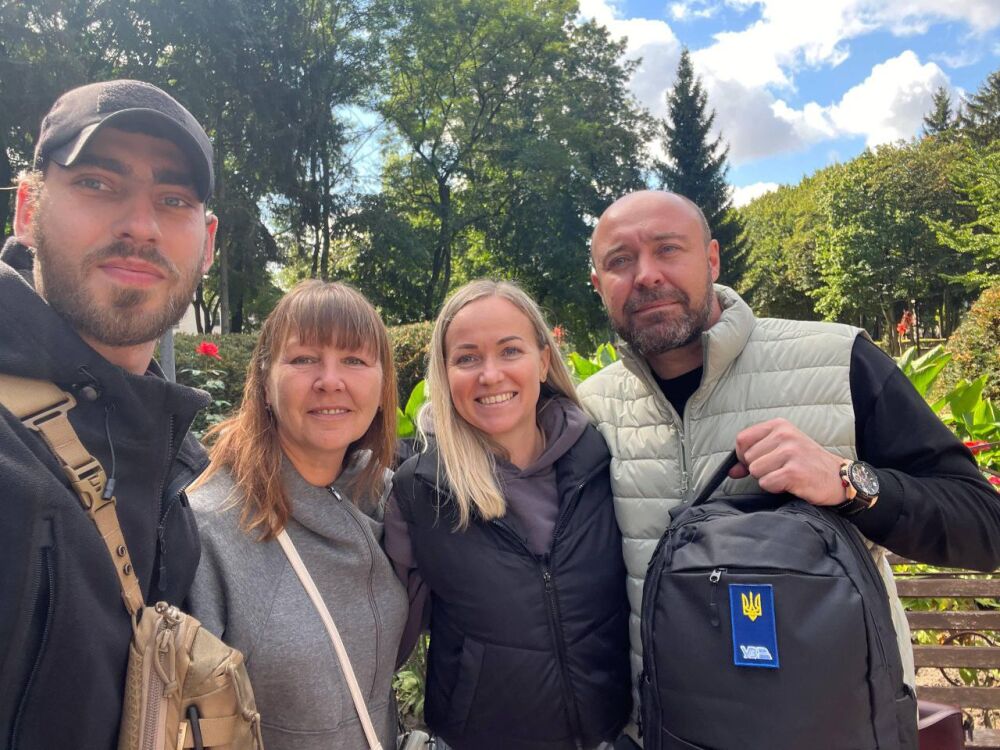 Зустріч зі звільненим з полону Михайлом Абрамовим