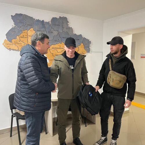 Meeting with Yevhen Babkin, Released from Captivity
